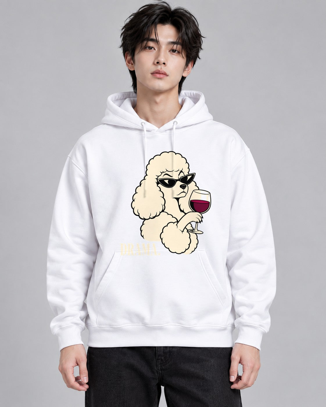 Drama Llama - White