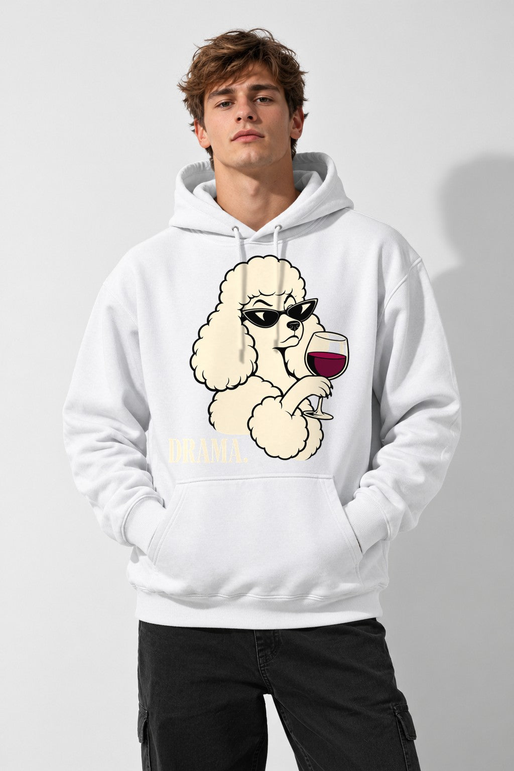 Drama Llama - White