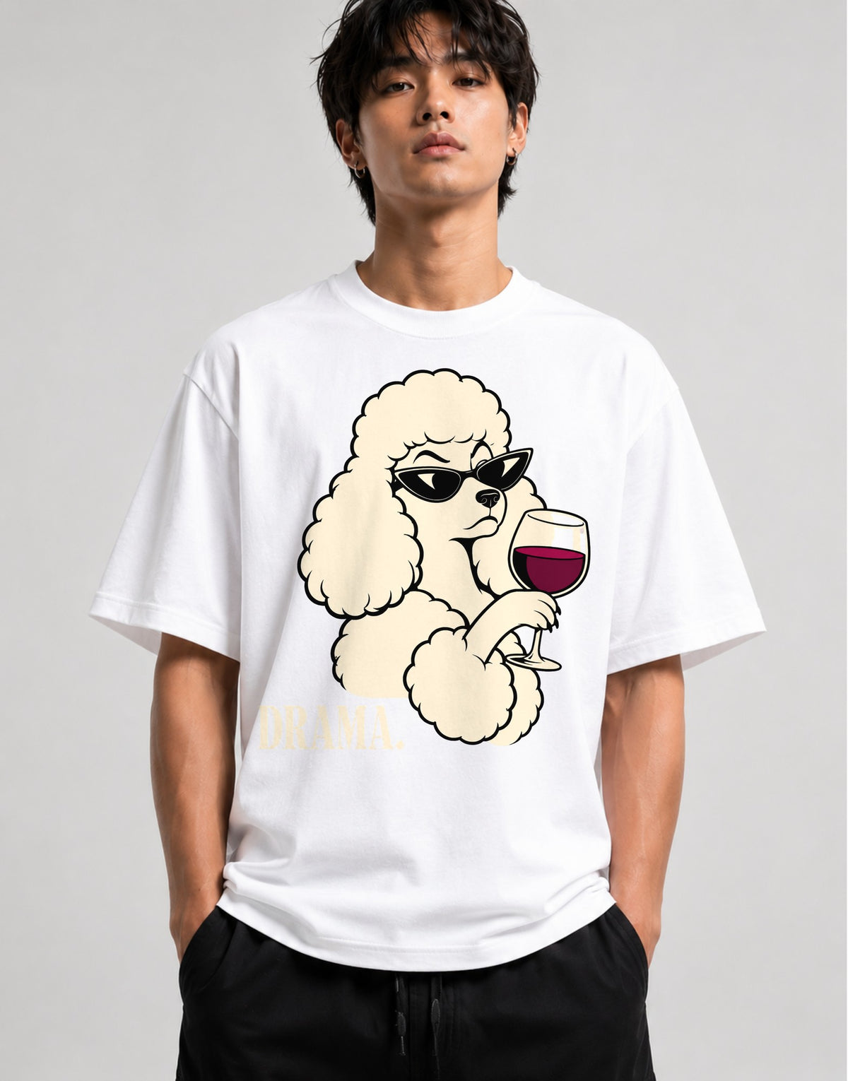 Drama Llama - White