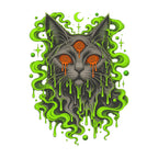 Dripping Psychedelic Cat