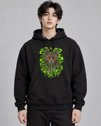 Dripping Psychedelic Cat - Black