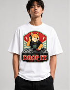 Drop It DJ Doge - White