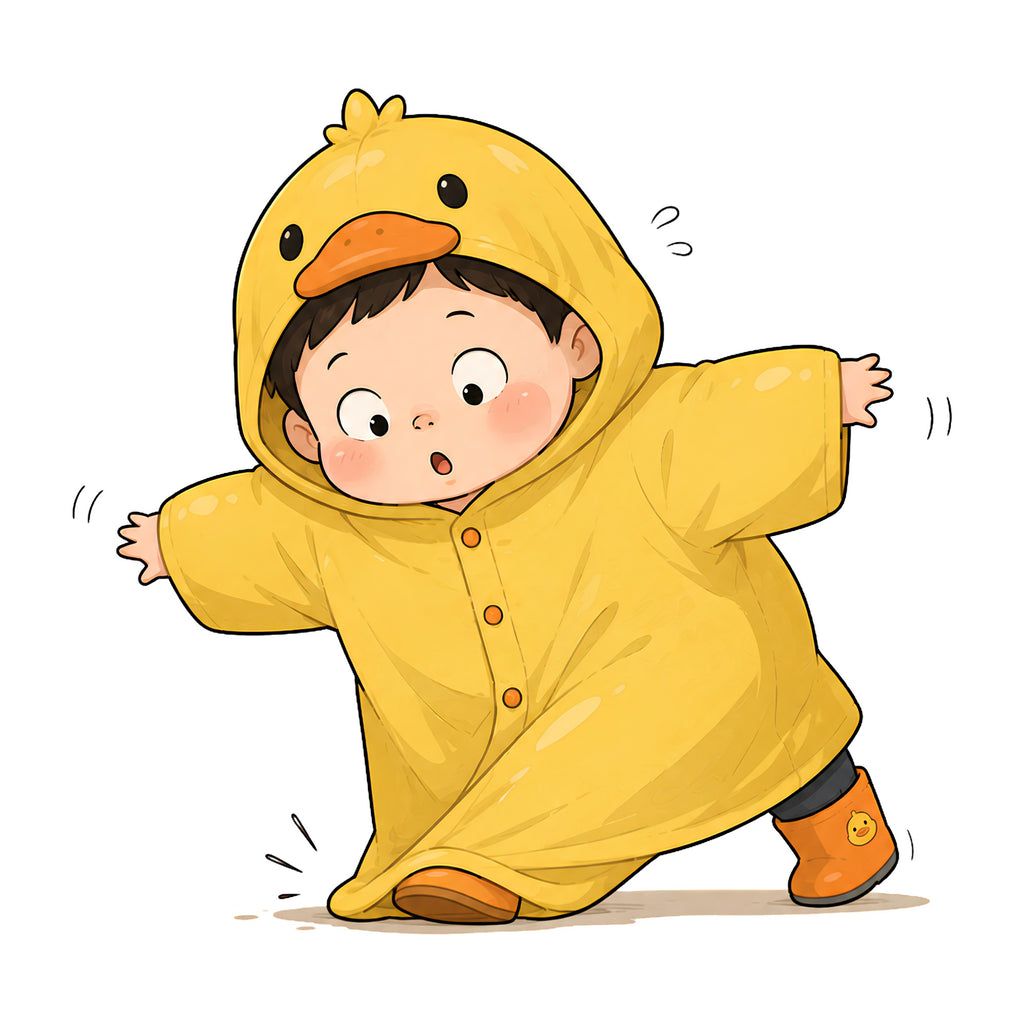 Duck Raincoat Kid