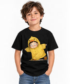 Duck Raincoat Kid - Black
