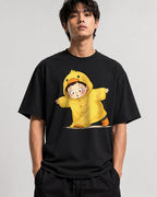 Duck Raincoat Kid - Black