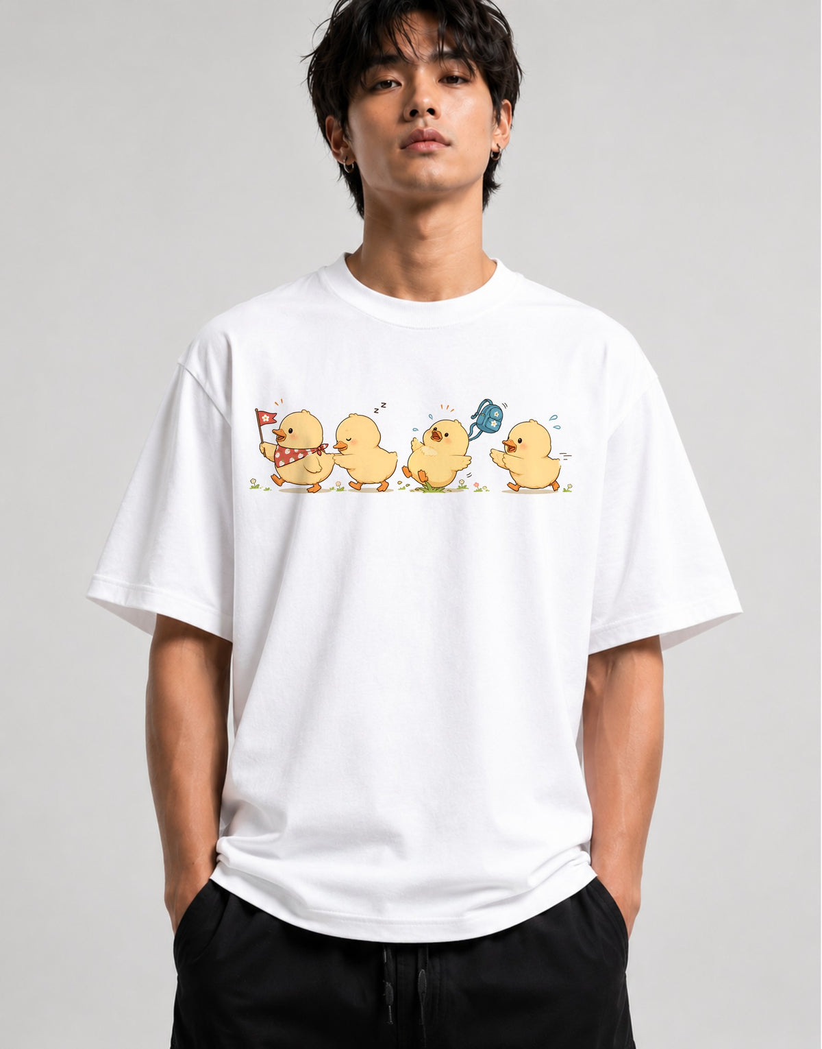 Duckling Adventure Squad - White