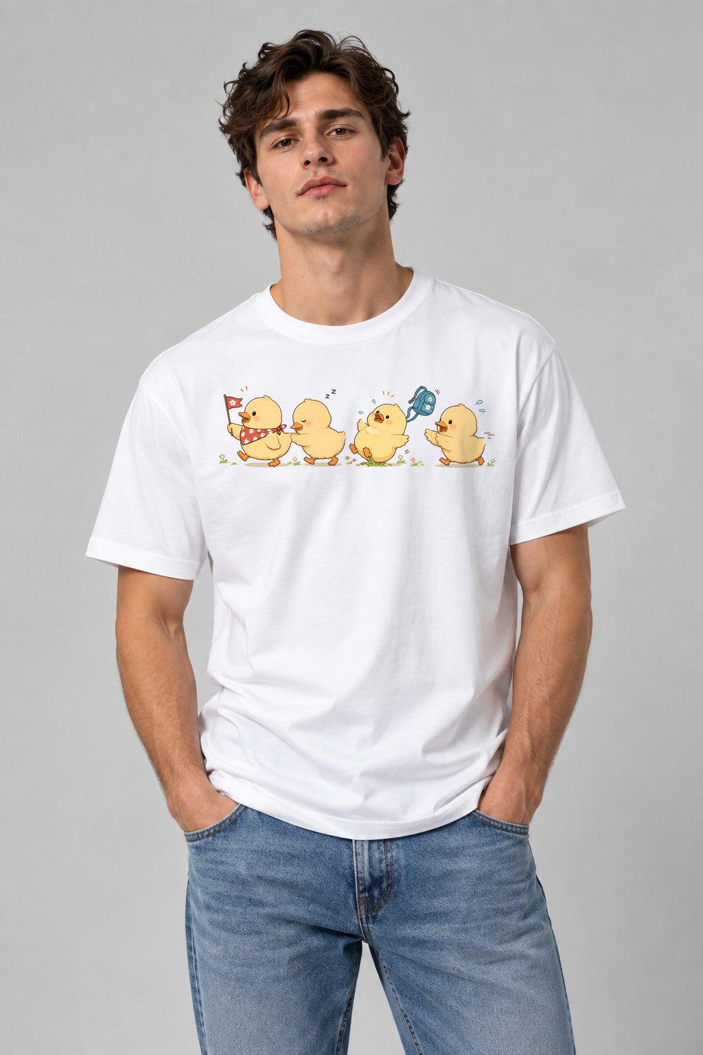 Duckling Adventure Squad - White