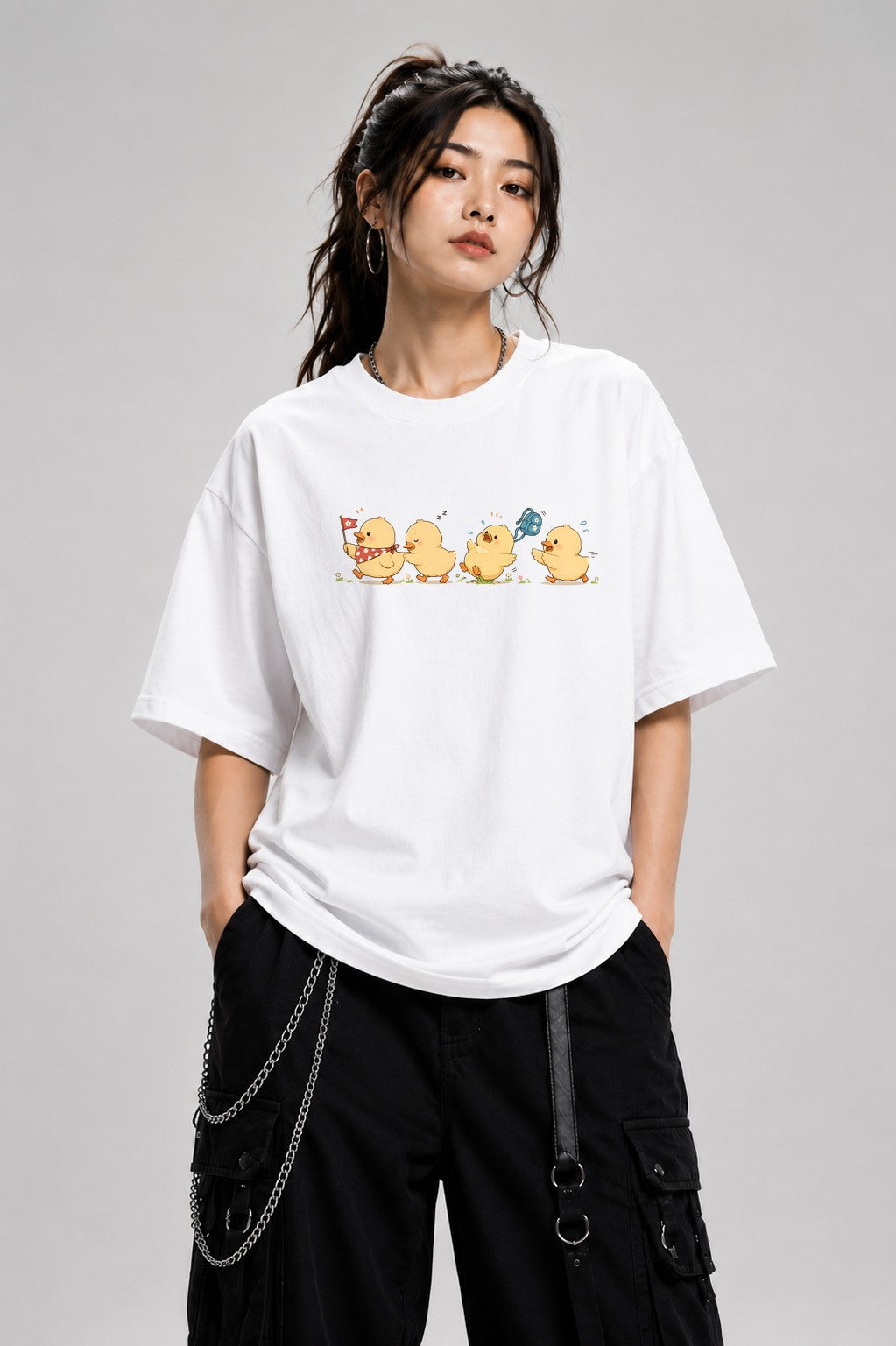 Duckling Adventure Squad - White