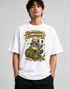 Dumpster Gourmet Raccoon - White