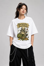 Dumpster Gourmet Raccoon - White