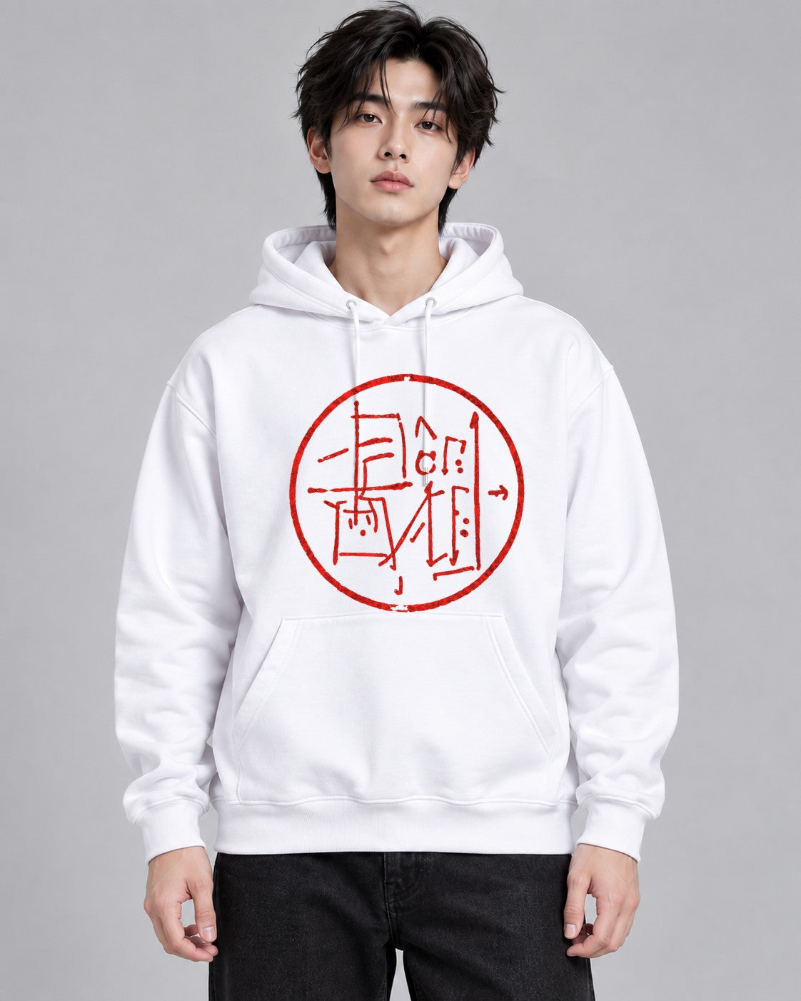 Eastern Seal Script - White