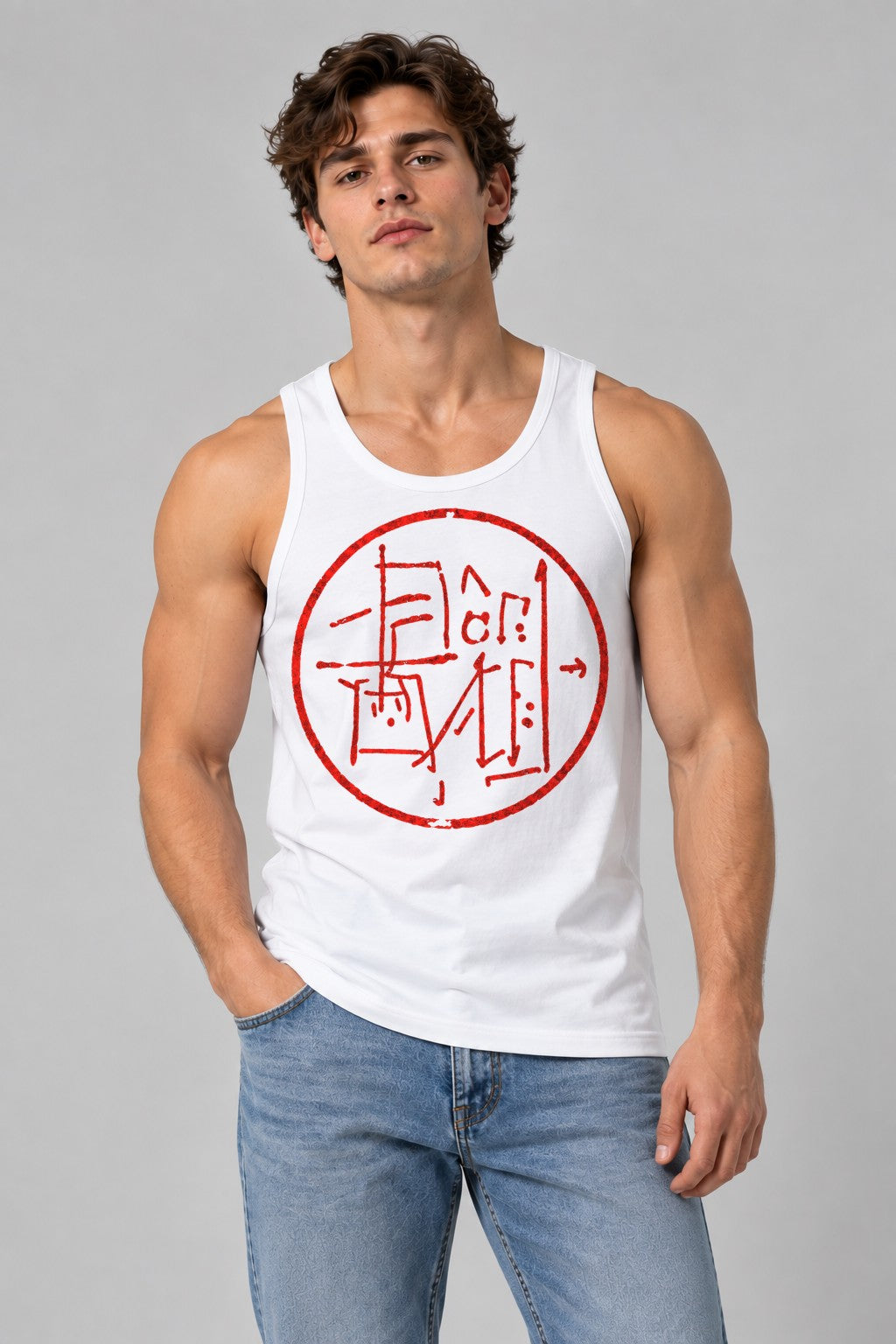 Eastern Seal Script - White