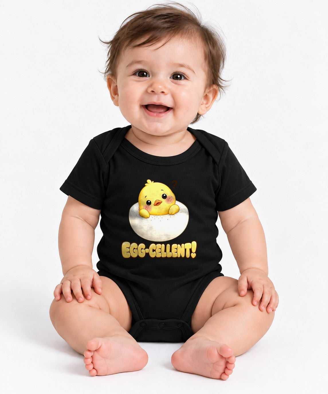 Egg-cellent Chick - Black