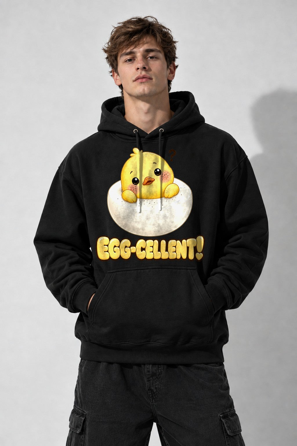Egg-cellent Chick - Black
