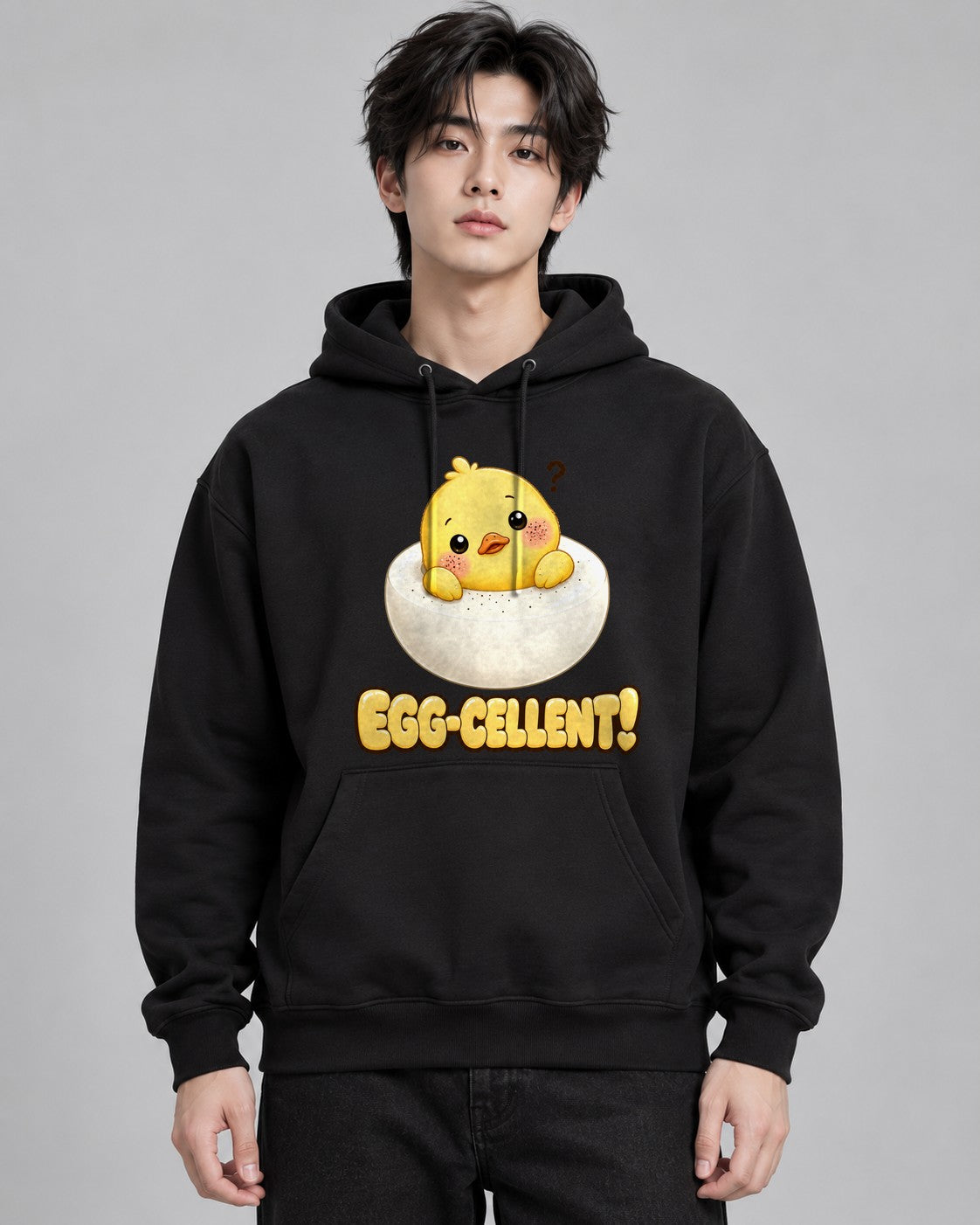 Egg-cellent Chick - Black