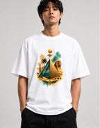 Egyptian Pyramid Glory - White