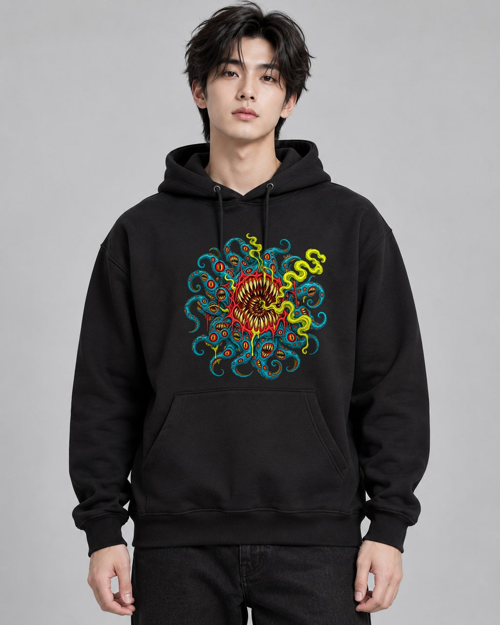 Eldritch Tentacle Monster - Black