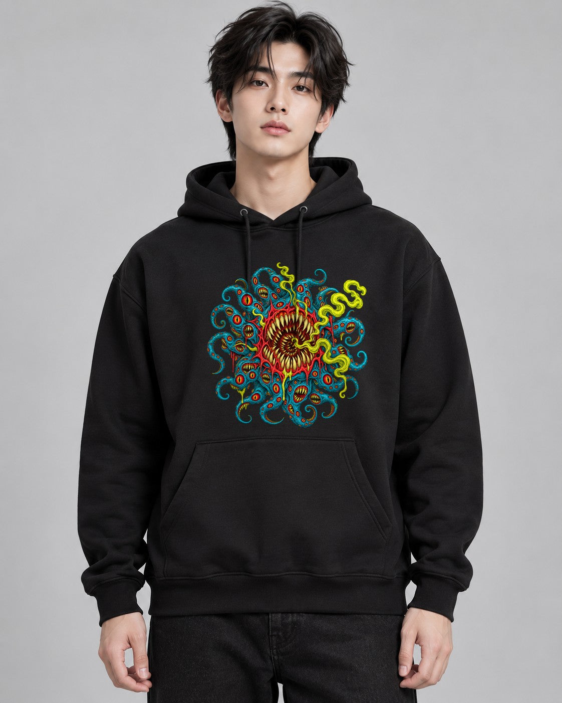 Eldritch Tentacle Monster - Black