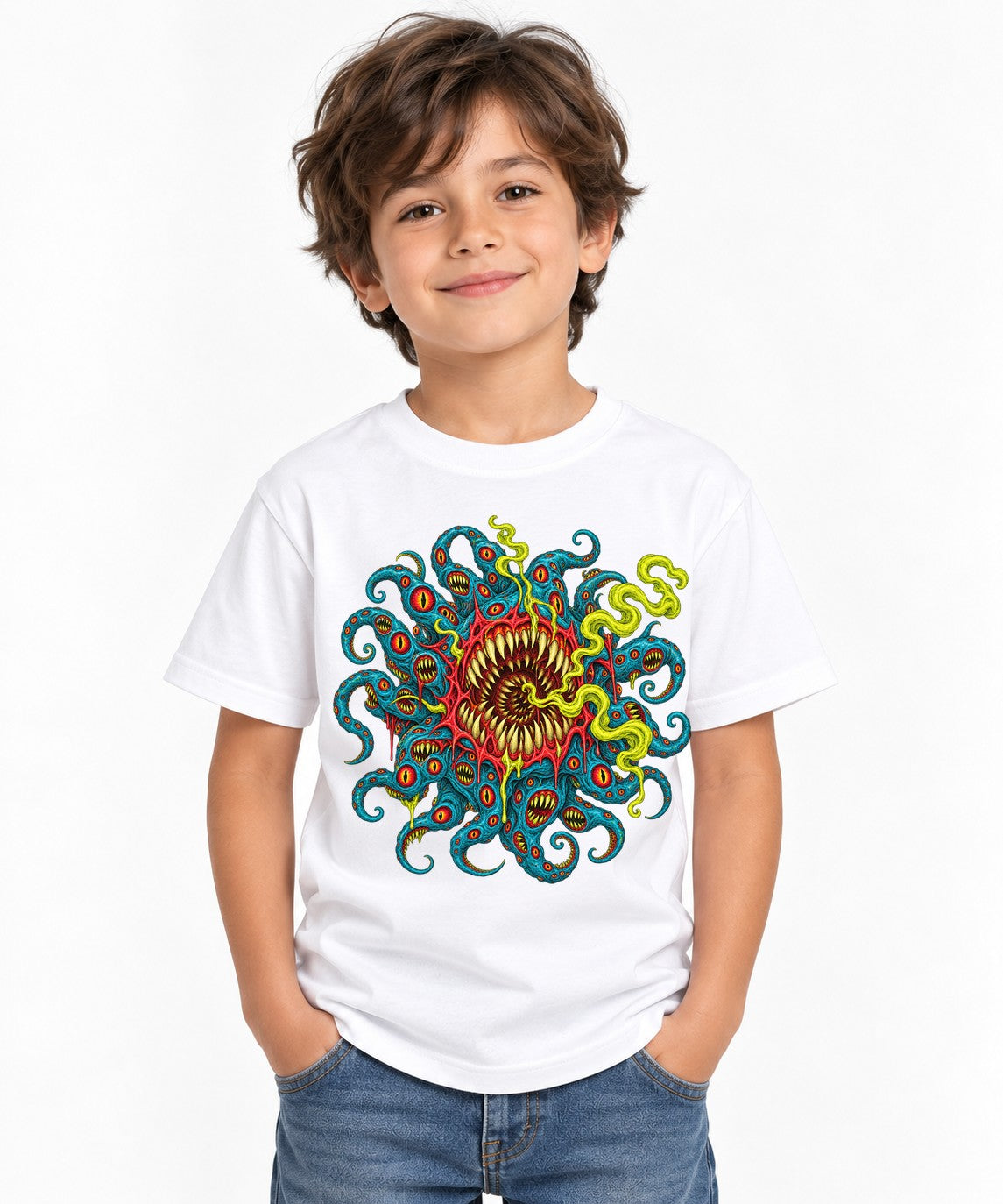 Eldritch Tentacle Monster - White