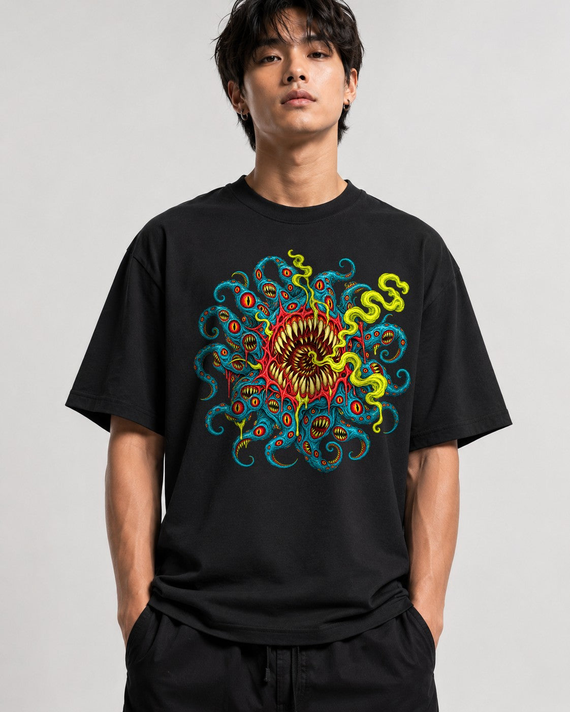 Eldritch Tentacle Monster - Black