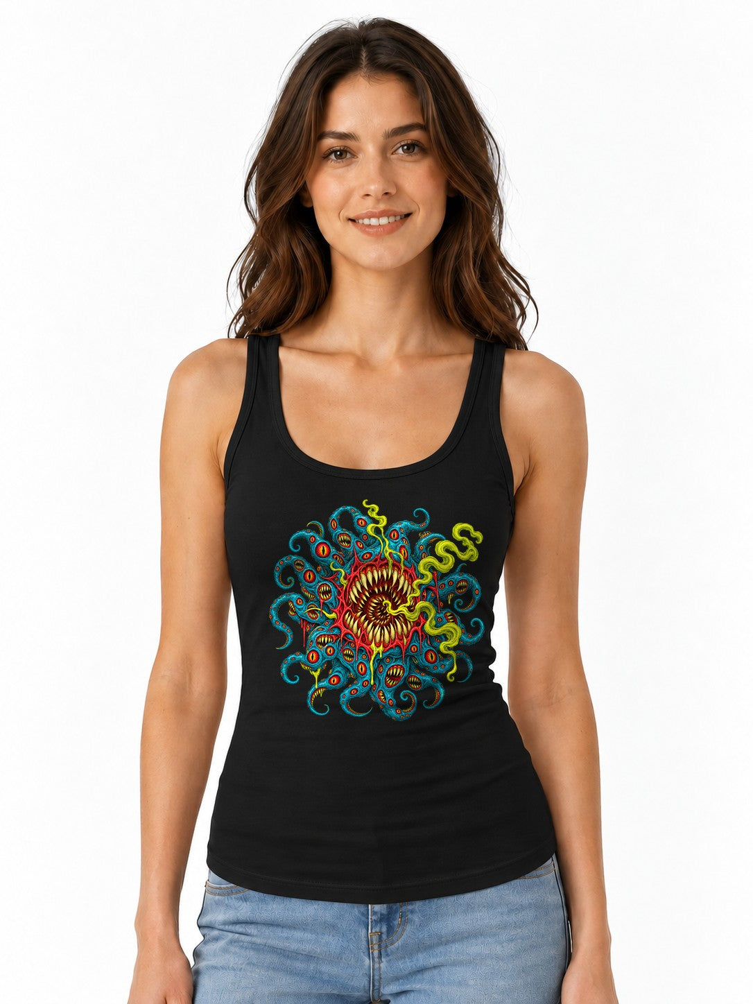 Eldritch Tentacle Monster - Black