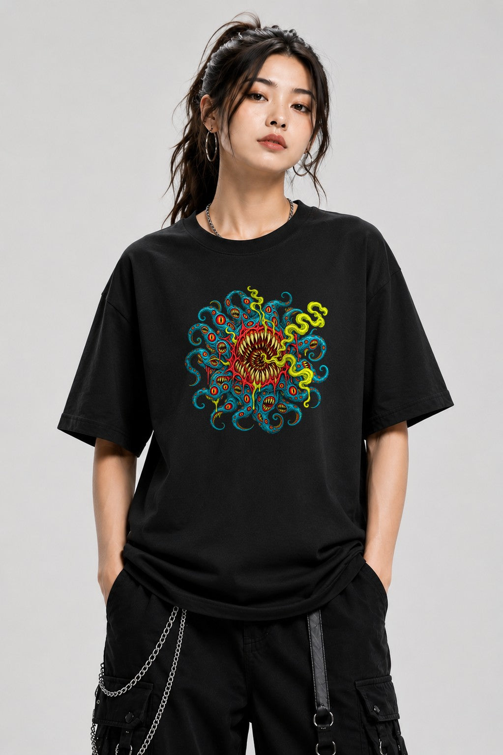 Eldritch Tentacle Monster - Black