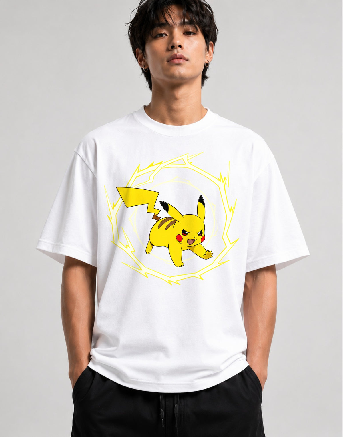 Electric Thunder Strike - White