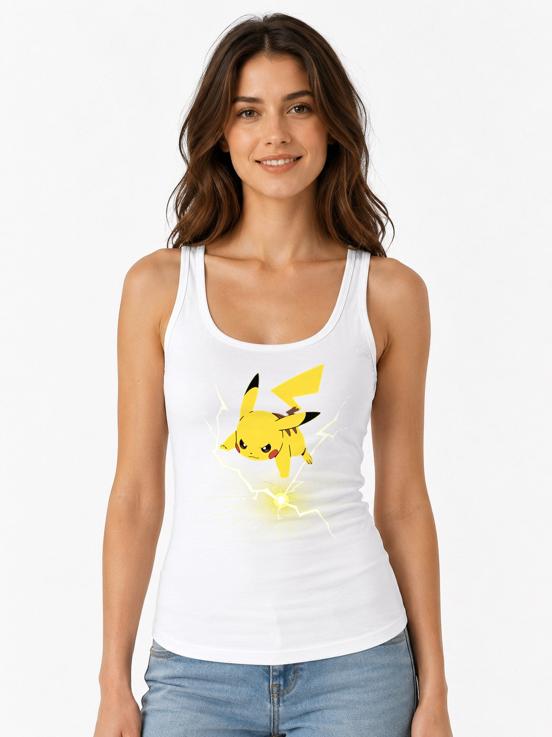Electric Thunder Strike - White