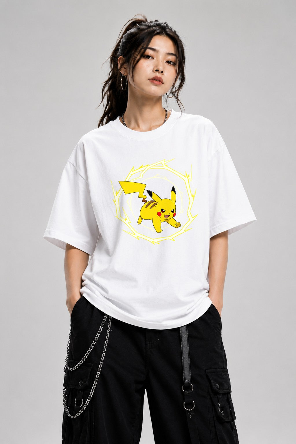 Electric Thunder Strike - White