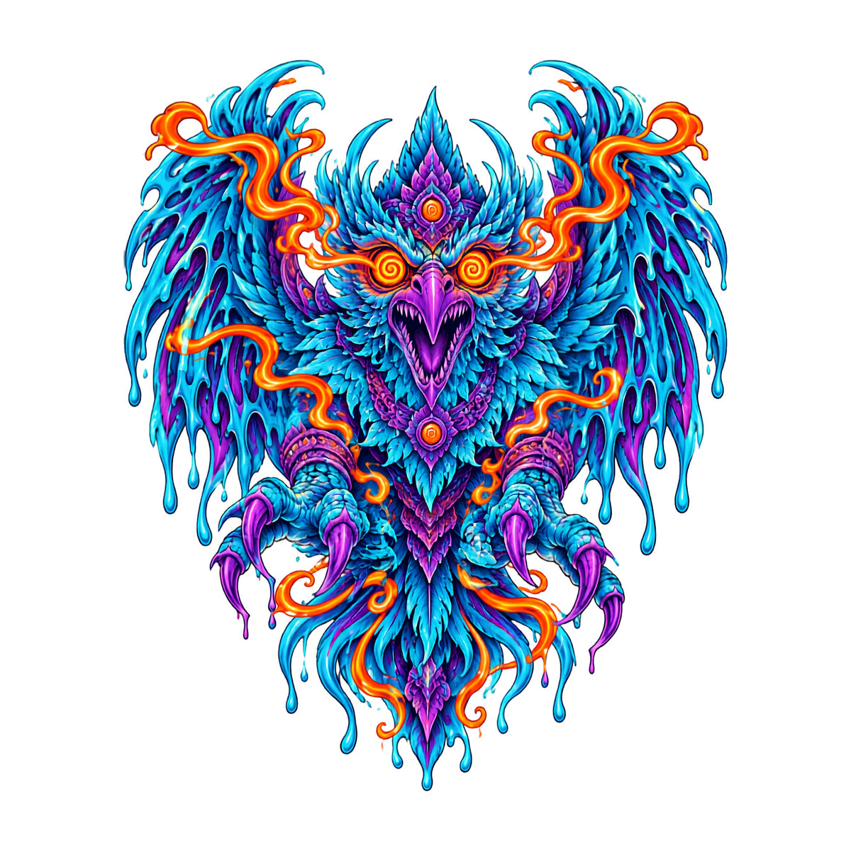 Elemental Phoenix Dragon