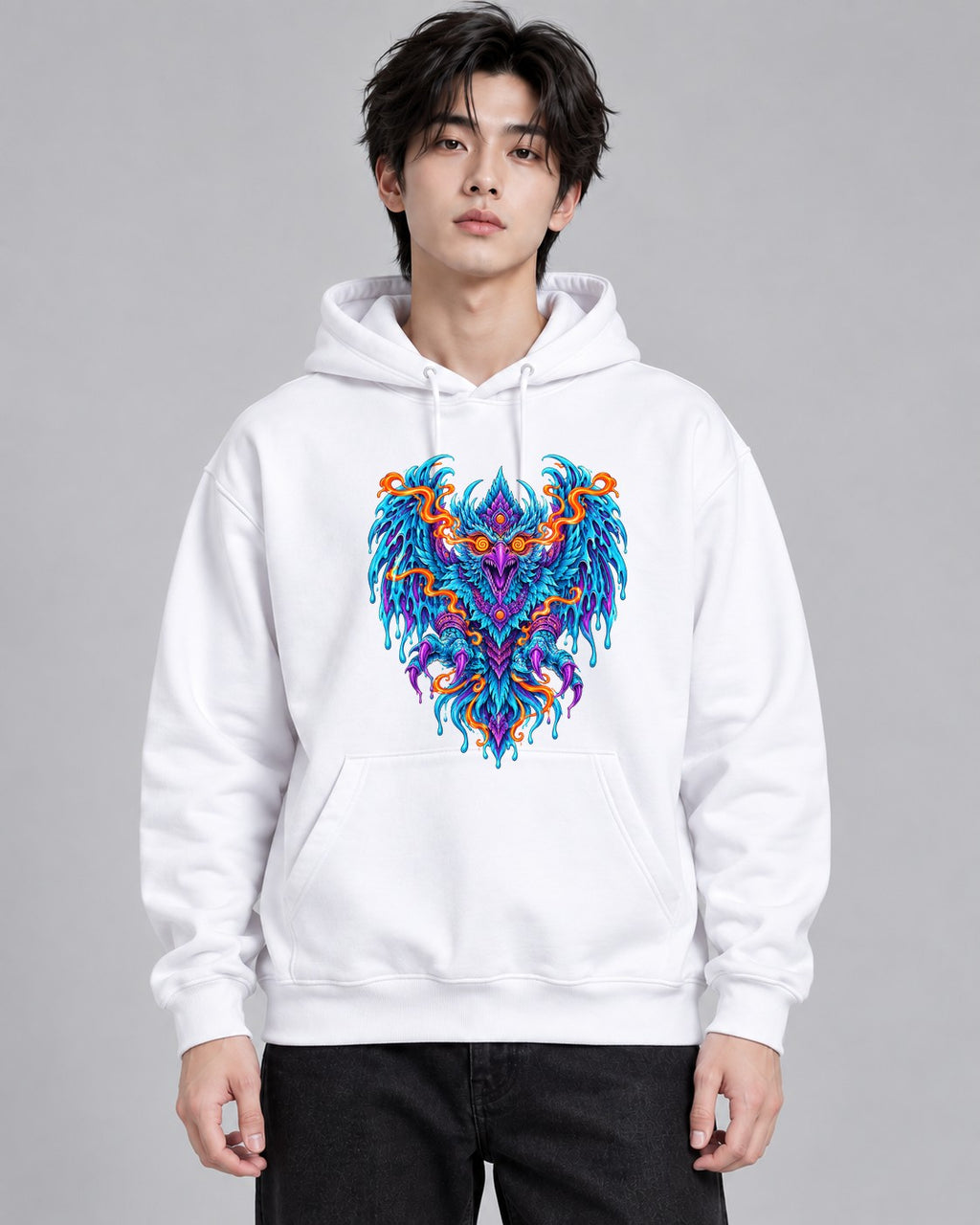 Elemental Phoenix Dragon - White