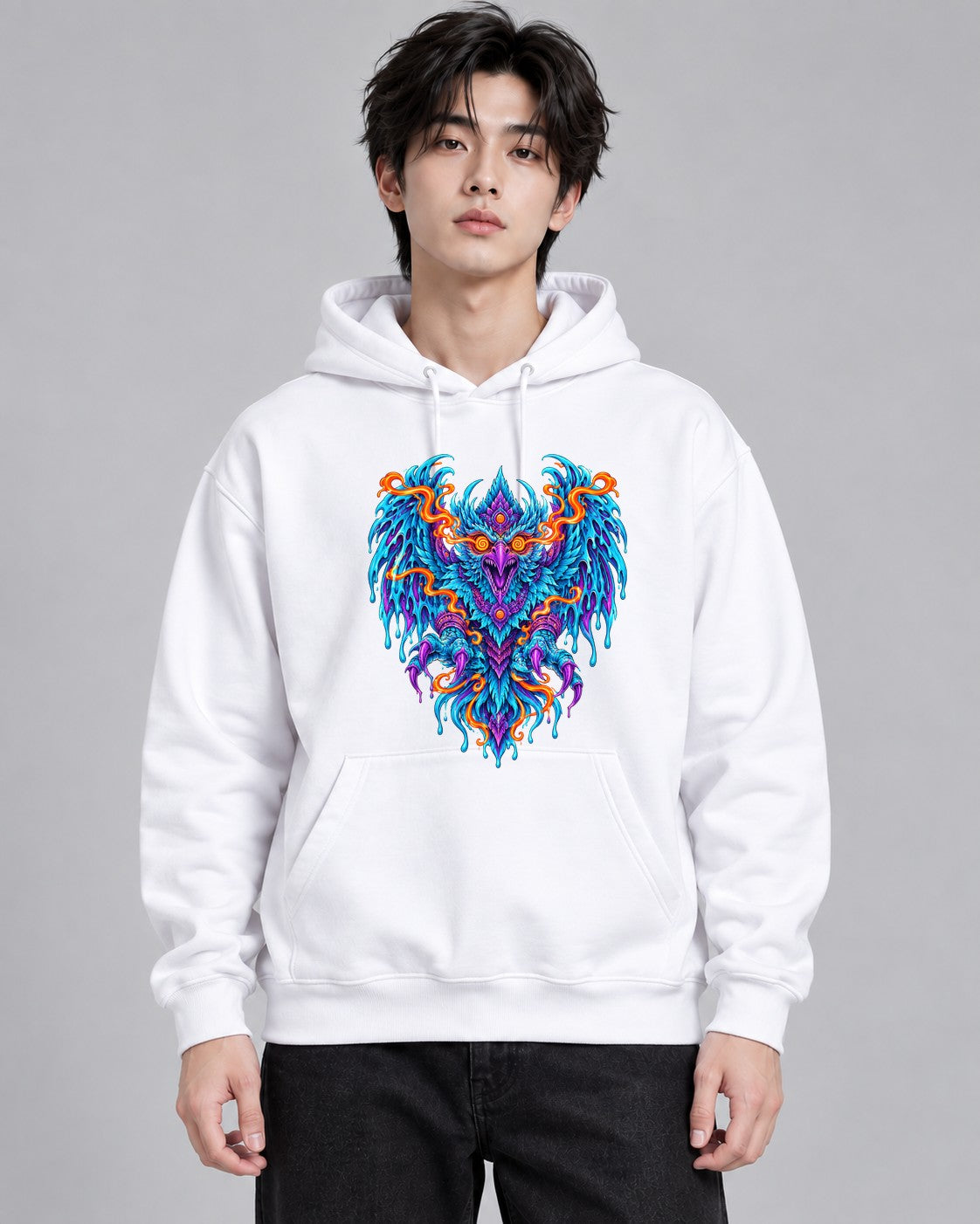Elemental Phoenix Dragon - White