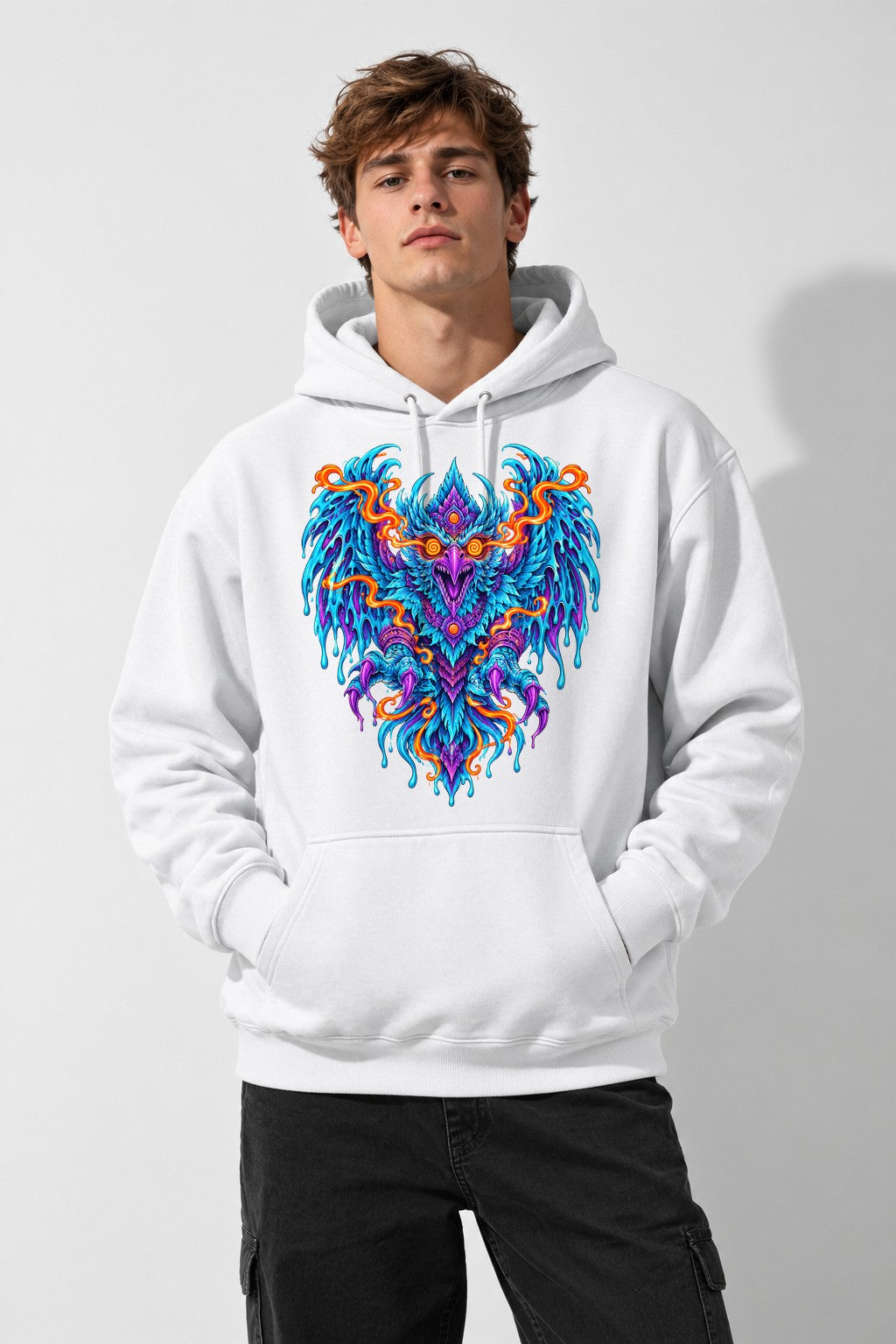 Elemental Phoenix Dragon - White
