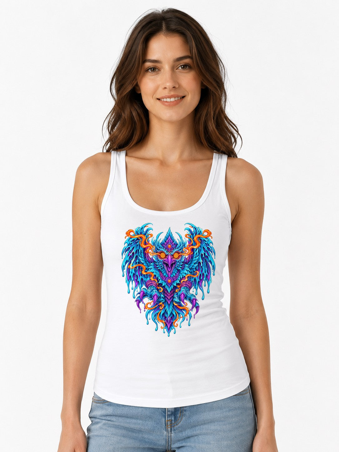 Elemental Phoenix Dragon - White