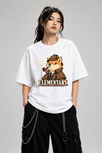 Elementary Detective Shiba - White