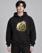 Embroidered Mountain Valley - Black