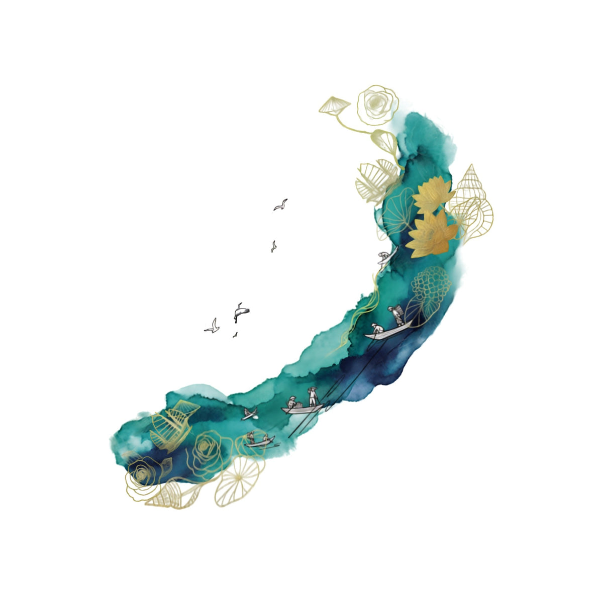 Emerald River Stream