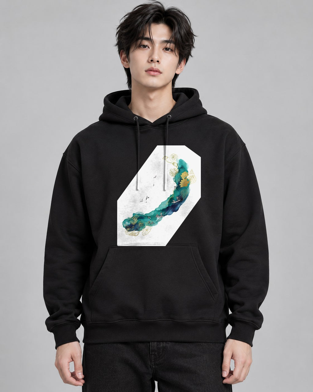 Emerald River Stream - Black