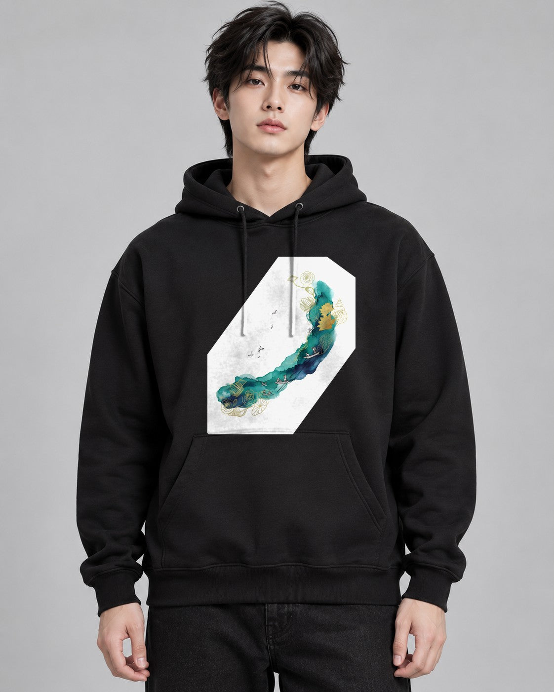 Emerald River Stream - Black