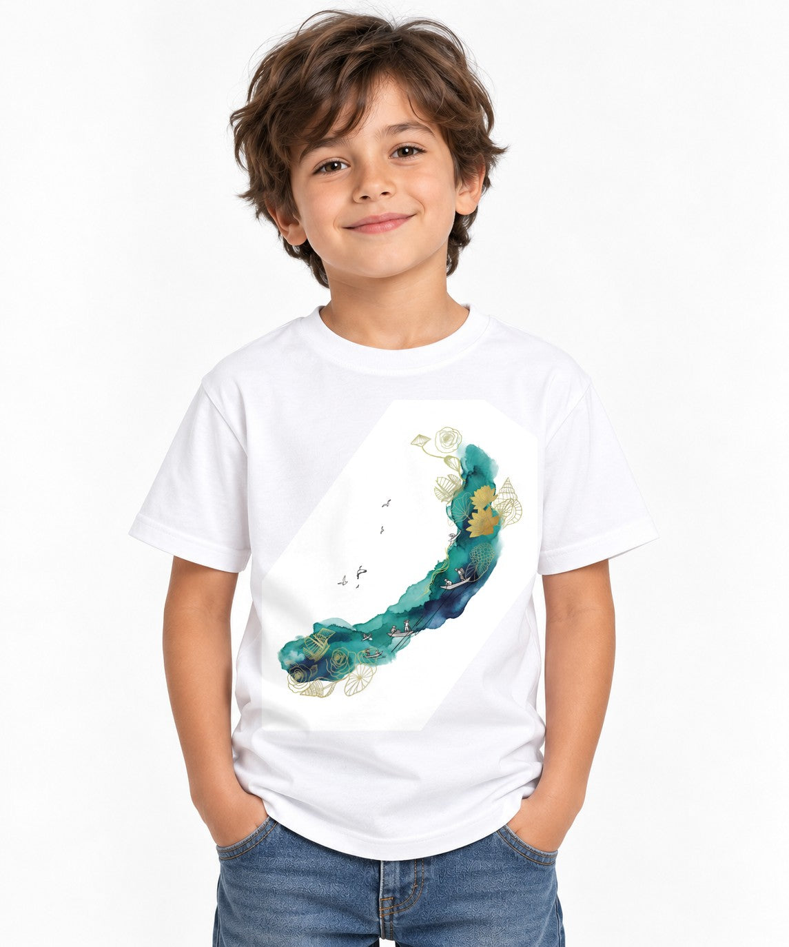 Emerald River Stream - White