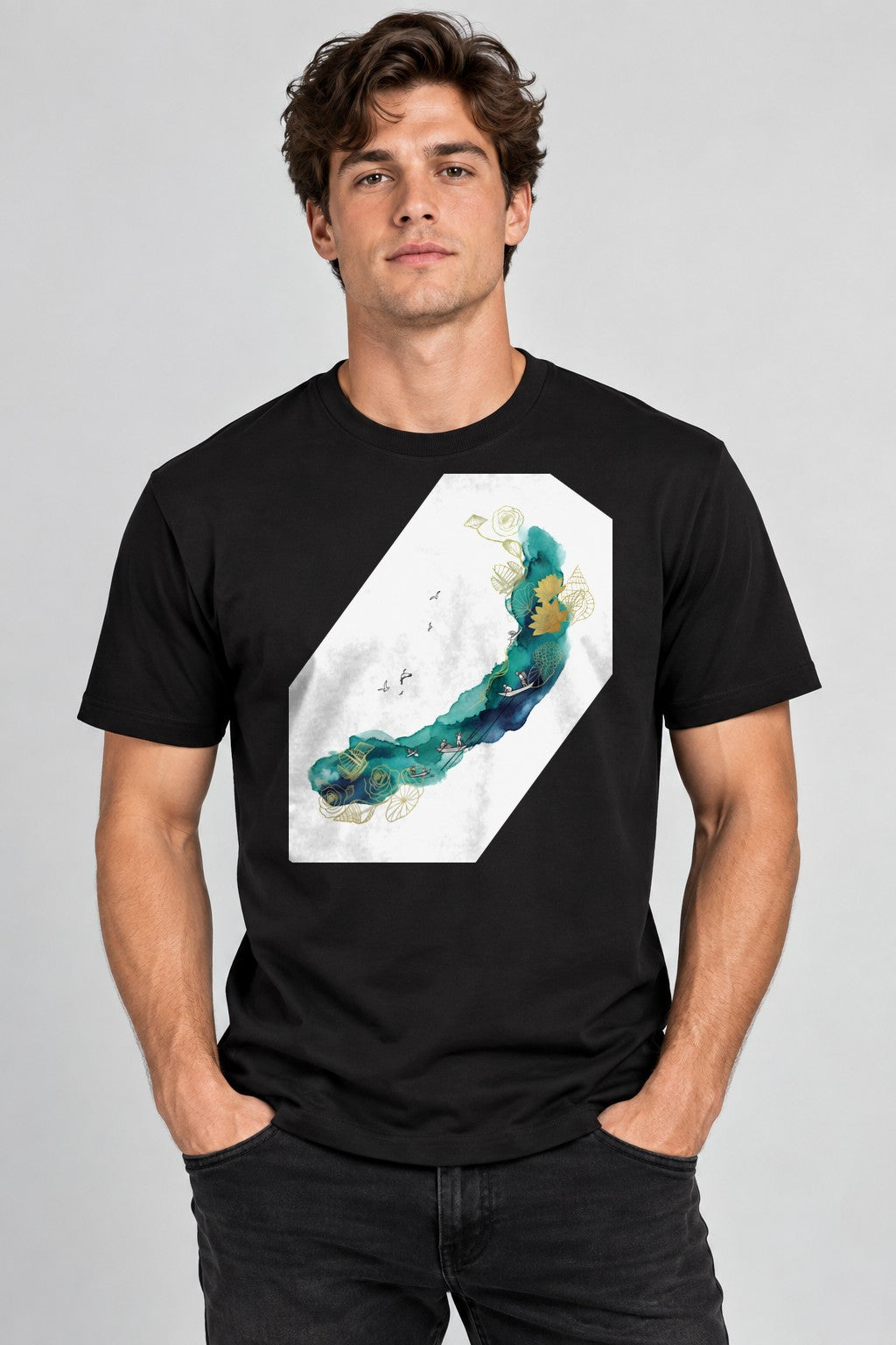 Emerald River Stream - Black