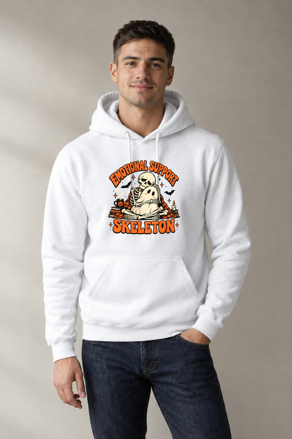 Emotional Support Skeleton - White