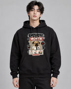 Employee Of The Month Funny Lazy Pug - Black