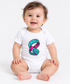 Endless Cycle Möbius Strip Graphic Tee - Bold Typography Art - White