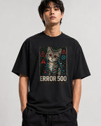 Error 500 Cat - Black