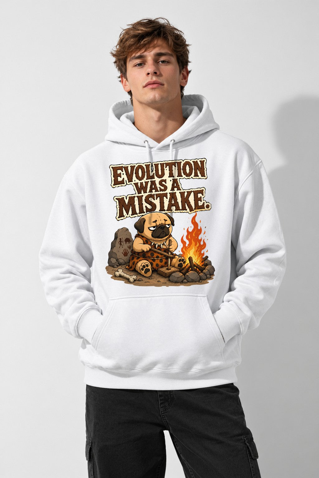 Evolution Was A Mistake - White