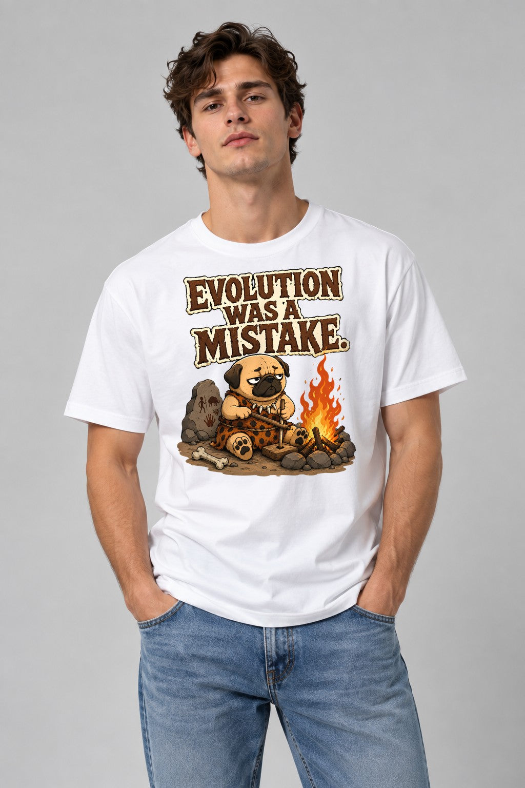 Evolution Was A Mistake - White