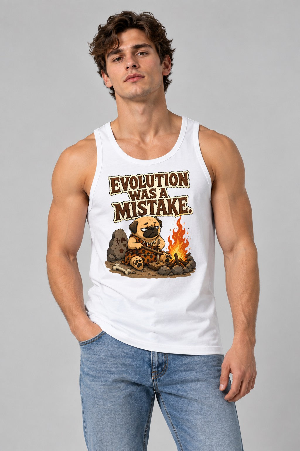 Evolution Was A Mistake - White