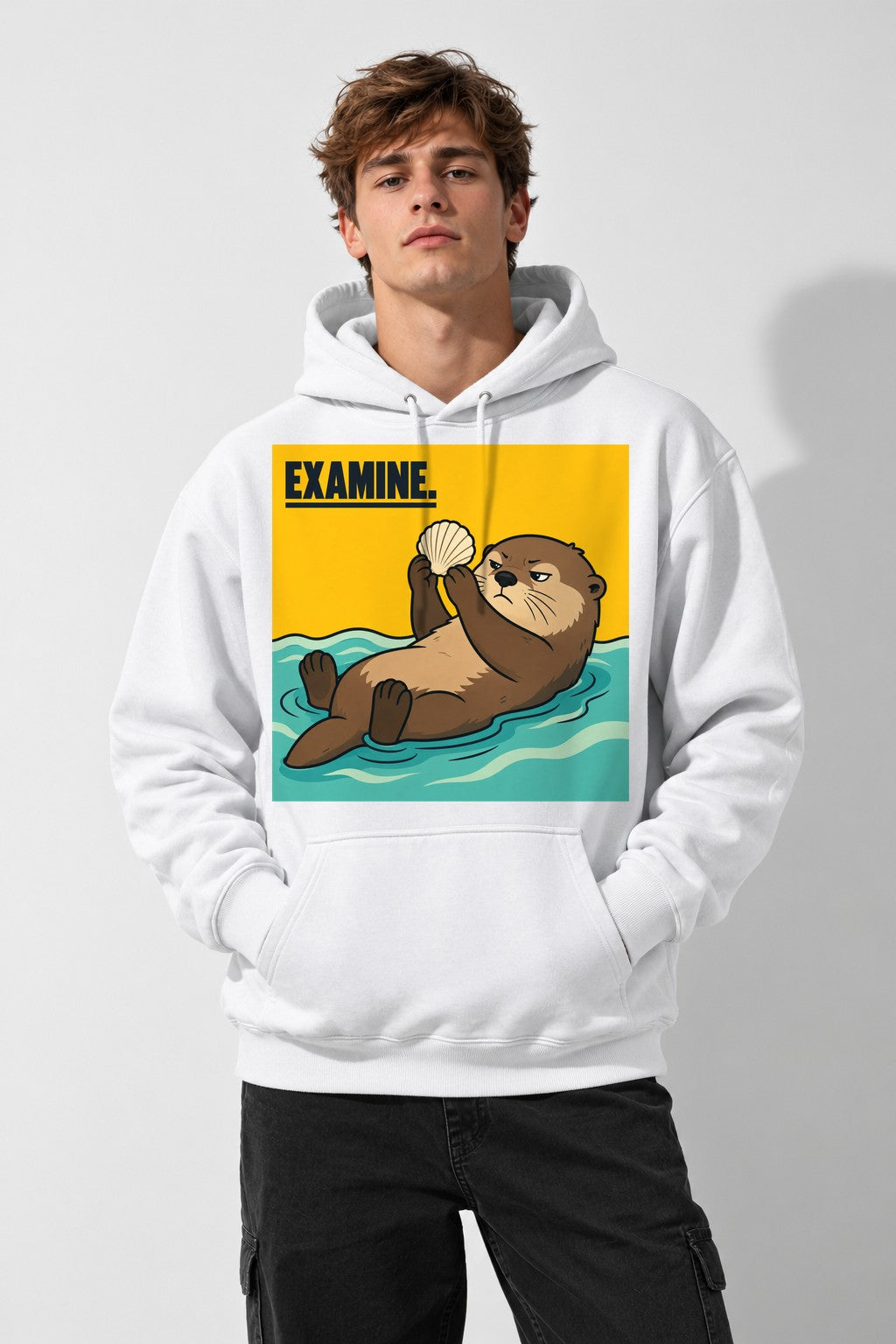 Examine Otter - White