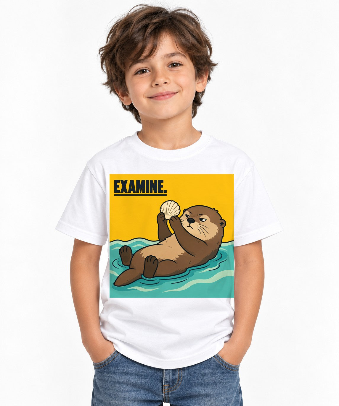 Examine Otter - White